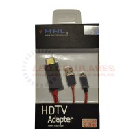 CABO ADAPTADOR HDTV COM USB MICRO USB